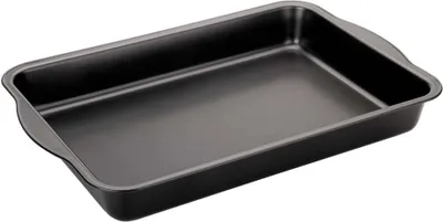 Produktbild von Ibili-Moka Backblech, Kohlenstoffstahl, 32x22x5 cm, schwarz