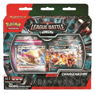 Obrázek produktu pro Balíček Pokémon Charizard ex pro turnaje League Battle