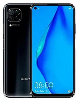 Imagen del producto de Smartphone Huawei P40 Lite, pantalla de 16,3 cm (6,4 pulgadas), 6 GB de RAM, 128 GB de almacenamiento, cámara de 48 MP, color: negro