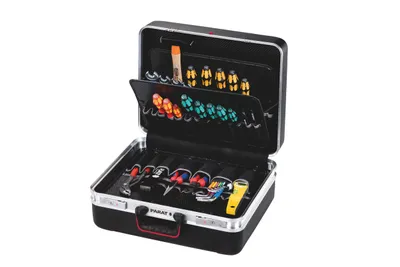 Produktbild von Parat 489070171, Schwarz, Kunststoff, 50 Taschen, Schockresistent, 490 mm, 230 mm