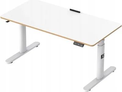 Obrázok produktu pre Dětský pracovní stůl, elektricky nastavitelná výška, bílá deska, 120X60 cm, 55-81 cm