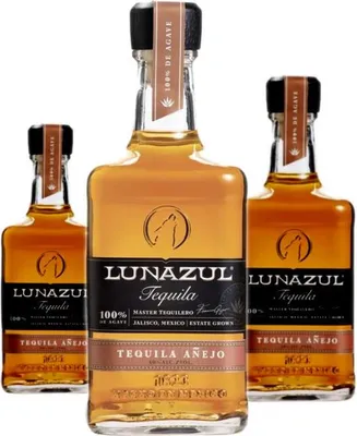 Produktbild von 3 x Heaven Hill Lunazul Anejo Tequila
