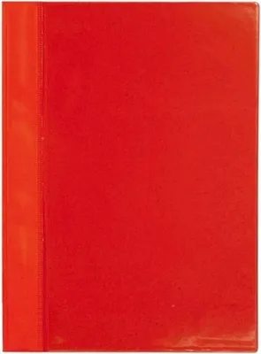 Image de Reliure plastique A4 avec pochette - rouge