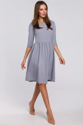 Immagine prodotto di Makover Mini abito donna Lilte K010 grigio chiaro S