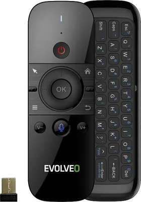 Produktbild von Evolveo FlyMotion D1, Beidhändig, RF Wireless, Schwarz