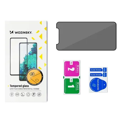 Produktbild von Szkło hartowane Wozinsky Privacy Glass prywatyzujące z filtrem anti-spy na iPhone 16 Pro