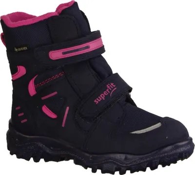 Produktbild von Superfit Husky1 8090808020 Boots. Mädchen, wasserdicht, Blau/Rosa, Textil, NEU - Kinderschuhe Gefütterte Kinderstiefel Gr. 18 - 42, Blau