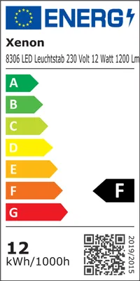 Produktbild von 8306 LED Leuchtstab 12 Watt 1200 Lm 93cm IP44 außen Lichtfarbe BLAU