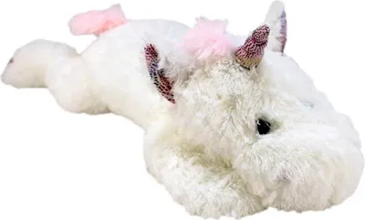 Produktbild von Einhorn liegend als Kuscheltier weiß - ca. 62 cm