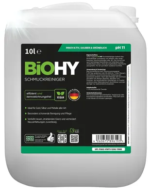 Produktbild von AUSLAUF! BiOHY Schmuckreiniger 10L 10003019010