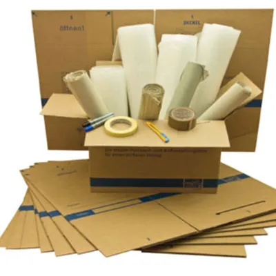 Produktbild von 1x Umzugsset für 4 Zimmer - 44 Umzugskartons und viel nützliches Zubehör