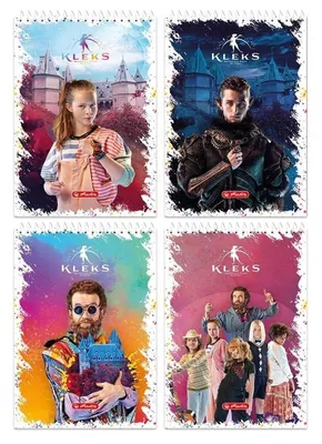 Imagen del producto de Cuaderno A6 de 40 hojas cuadriculadas, marca Kleks, paquete de 20 unidades