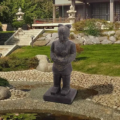 Produktbild von Tempelwächter Figur Chinesischer Krieger Mysurs 15 x 20 x 50 cm