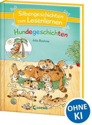 Produktbild von Silbengeschichten zum Lesenlernen - Hundegeschichten