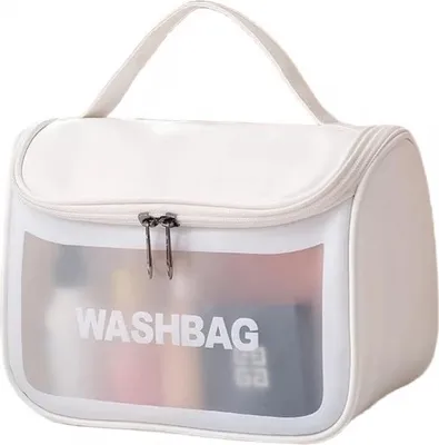Image de ECARLA Sac cosmétique pliable WASHBAG blanc - Sac cosmétique pliable WASHBAG blanc