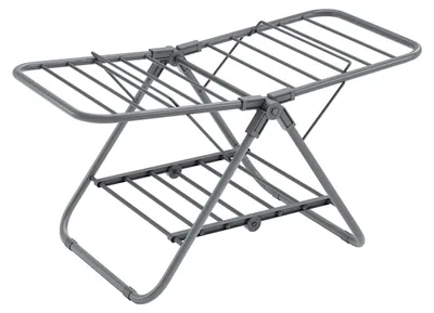Obrázek produktu pro Sušák na prádlo se 2 křídly – sušák na prádlo – úsporný design – 44 x 101 x 54 cm