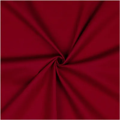 Popeline Baumwollstoff Fahnenstoff ab 1m x 146cm Meterware unifarben bordeaux