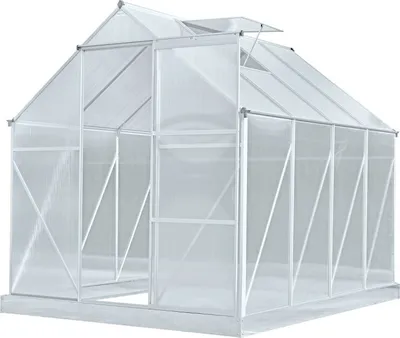 Produktbild von Grindi - Gewächshaus Gartenhaus Treibhaus Alu - Viola II - 250x190x195