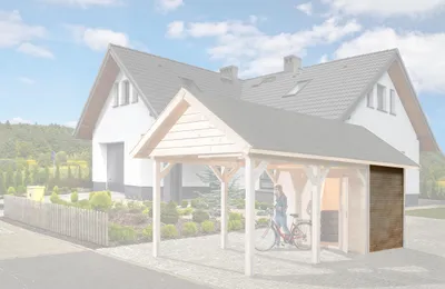 Produktbild von Seitenwand wekaLine für Carports B x T x H H 210