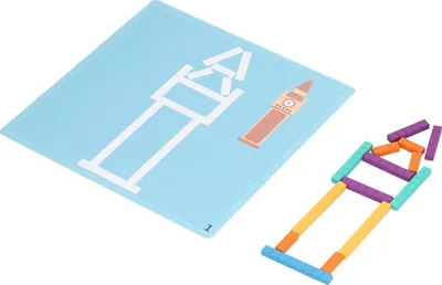 Zdjęcie produktu dla EarlyLearning Zabawka konstrukcyjna Liczydło Zabawka edukacyjna dla dzieci od 36 miesięcy