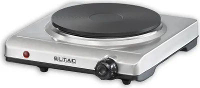 Produktbild von Einzelkochplatte ELTAC EK 19, Edelstahl, stufenlos regelbar, 1500 Watt