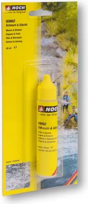 Produktbild von NOCH 60862 - G,0,H0,H0E,H0M,TT,N,Z Schaum & Gischt, 30ml - Neu