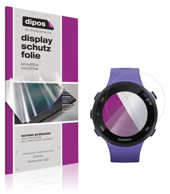 Produktbild von 6x Schutzfolie für Garmin Forerunner 45S klar Displayschutzfolie Folie Display Schutz dipos