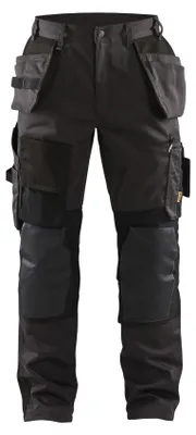 Produktbild von Blakläder Handwerker Bundhose mit Stretch 1554 1860 in dunkelgrau/schwarz, Größe:44