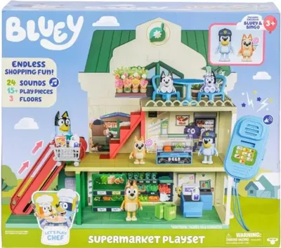 Immagine prodotto di Figurka kolekcjonerska Moose Bluey Supermarket Playset - Premium Dopracowanie