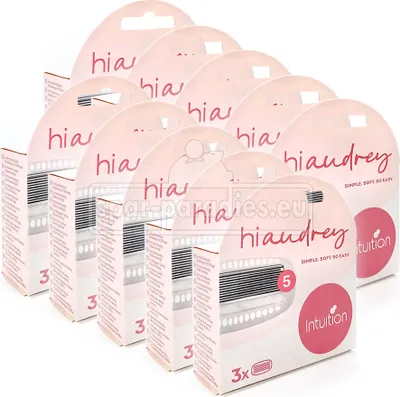 Produktbild von Wilkinson Intuition Hi Audrey Rasierklingen, 3er Pack x 10