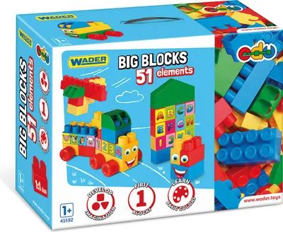 Zdjęcie produktu dla Wader Big Blocks Klocki 51El 41592 15928