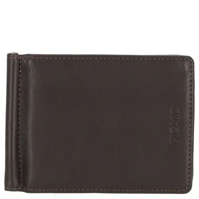 Produktbild von PICARD Kartenetui Geldklammer Brooklyn Clip Wallet Cafe dunkelbraun