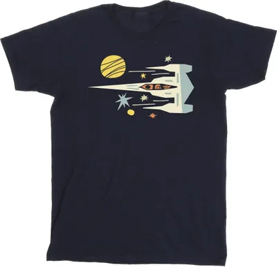 Produktbild von Star Wars - "The Mandalorian" T-Shirt für Herren BI47442 (M) (Marineblau)