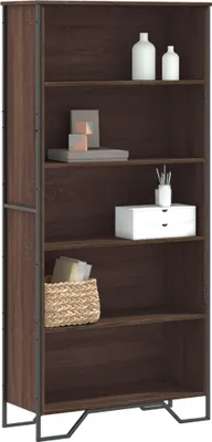 Obrázok produktu pre Maison Exclusive - Knižnica, hnedý dub 80x31x169 cm, kompozitné drevo