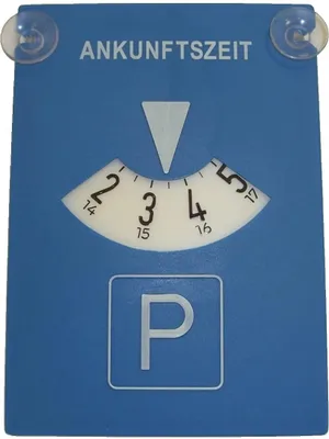 Immagine prodotto di Disco di parcheggio con 2 ventose pz