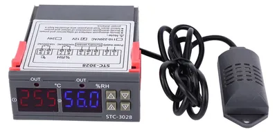 Temperaturregler STC-3028, digital, 12V, integrierter Sensor