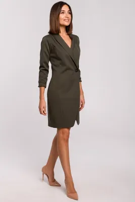 Obrázek produktu pro Stylove Dámské mini šaty Nifar S217 khaki L