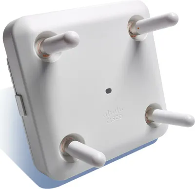 Produktbild von Cisco Aironet 2800e, 2,4 GHz, 5 GHz, 5200 Mbit/s, 802.1x RADIUS, AES, EAP, EAP-FAST, EAP-PEAP, EAP-SIM, EAP-TLS, EAP-TTLS, MSCHAPv2, PEAP, WPA, WPA2, 10,100,1000 Mbit/s