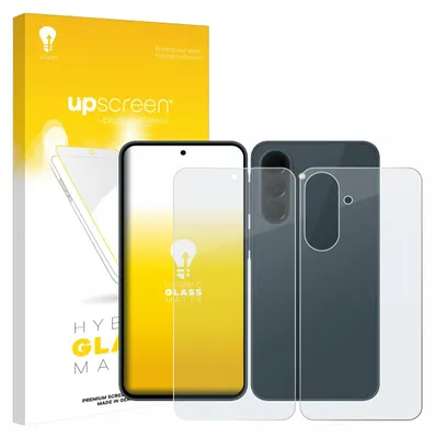 Produktbild von upscreen Entspiegelungs Schutzglas für Samsung Galaxy A37 5G (Display+Rückseite) Schutzfolie Panzer Folie Glas Display Schutz matt