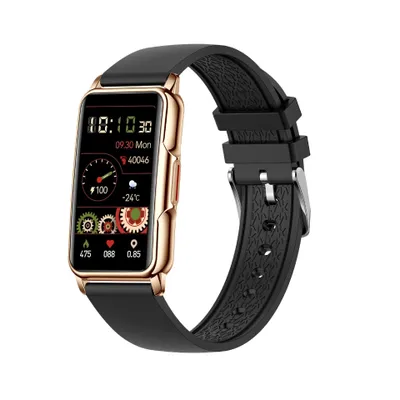 Immagine prodotto di Smartwatch Donne Uomini 1,47 pollici HD touchscreen fitness watch con misurazione della pressione sanguigna cardiofrequenzimetro orologio pedometro orologio da polso fitness per Android iOS