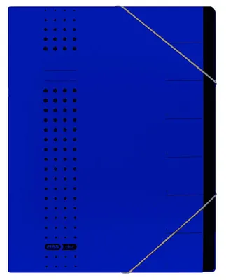 Produktbild von Elba Ordnungsmappe chic, Blau, Karton, A4