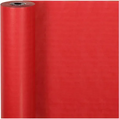 Produktbild von Geschenkpapier , B 50 cm, 60 g, Rot, 100 m/ 1 Rolle [HOB-20281]