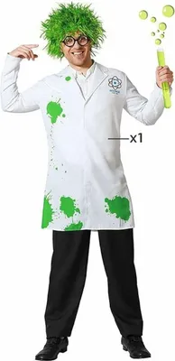 Produktbild von Wissenschaftlerin Kostüm für Erwachsene XL