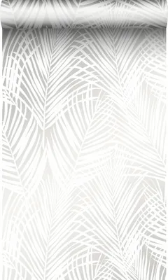 Immagine prodotto di Origin Wallcoverings carta da parati foglie di palma bianco 53 cm x 10.05 m