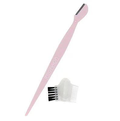 Produktbild von Rose Collection Eyebrow Razor with Comb Cover Inter Vion