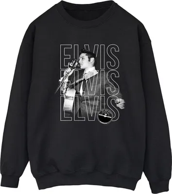 Produktbild von Elvis - Sweatshirt für Damen BI33515 (XXL) (Schwarz)