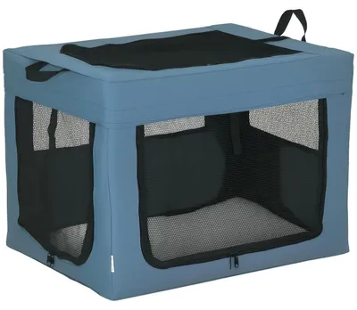 Image de Sac de transport pour animaux - Pliable - 69 x 51 x 51 cm - Pour petits chiens et chats