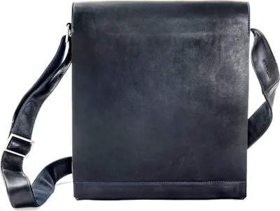Produktbild von Harold´S Campo kleine Messenger Bag 27cm Hochformat Leder blau