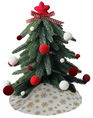 Image de Petit Sapin de Noël de 40 cm Ensemble Complet de Décorations