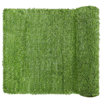 Produktbild von Künstliche Hecke Sichtschutzzaun 100x300cm Hellgrün Sichtschutzmatte für Balkon, Garten und Terrasse | Zaun Sichtschutz Balkonsichtschutz Lärmschutz